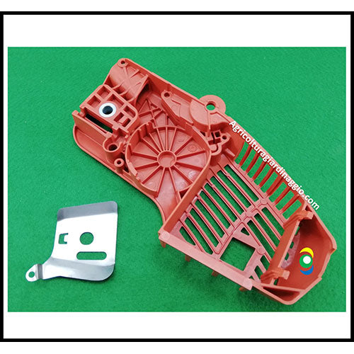 Carter Coperchio Scocca Copricatena Motosega OleoMac 925 GS260 Efco 125 MT2600 ricambio agricolturagiardinaggio.com