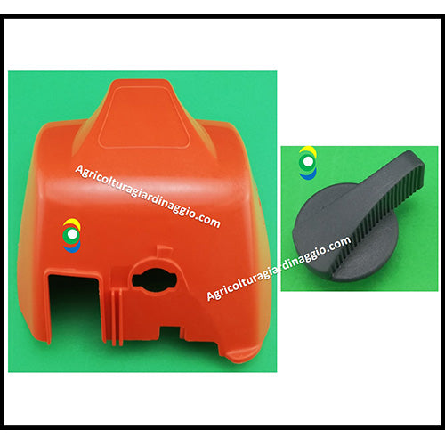 Coperchio Pomolo Pomello Chiusura Filtro Aria Motosega OleoMac  936 940 940C ricambi agricolturagiardinaggio.com