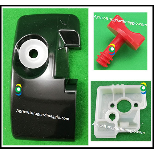 Coperchio Supporto Pomello Pomolo Vite Filtro Aria Motosega Makita EA3100 EA3110 Dolmar PS310 PS311 ricambi agricolturagiardinaggio.com