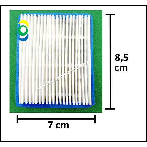 Filtro Aria Carta Decespugliatore Active ST25 ST32 ST37 4.5 5.5 6.5 Ibea 25ST 32ST 37ST 45 55 ricambi agricolturagiardinaggio.com 22497