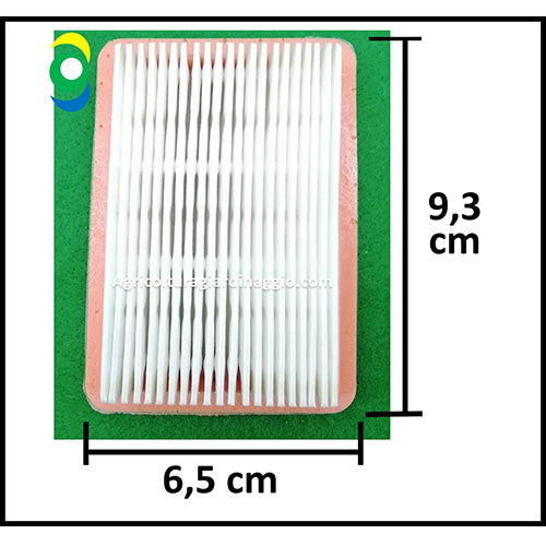 Filtro Aria Carta Decespugliatore OleoMac 746 753 755 BP446 BP453 Efco 8460 8465 8530 8535 8550 ricambi agricolturagiardinaggio.com 61120018R