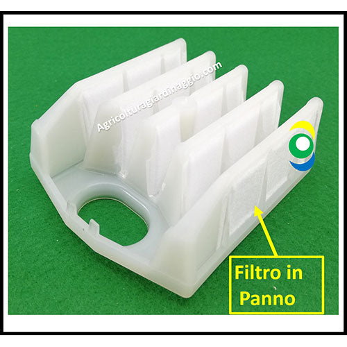 Filtro Aria Panno Feltro Motosega Oleo Mac 956 962 965HD 971 980 981 Efco 156 162 165HD 171 181 ricambi agricolturagiardinaggio.com