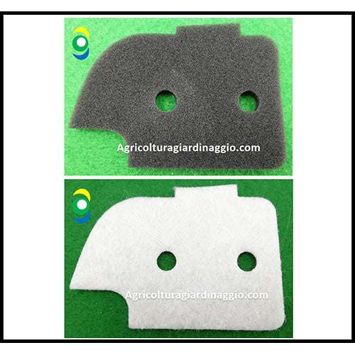 Filtro Aria PreFiltro Spugna Feltro Decespugliatore Blue Bird ricambi agricolturagiardinaggio.com 332290 P410 P470 P540 P590