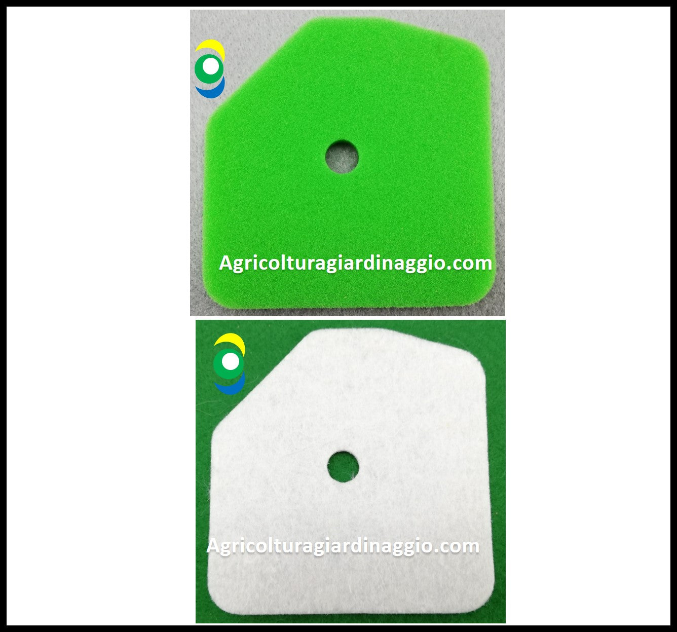 Filtro Aria Spugna Prefiltro Feltro Decespugliatore Blue Bird ricambi agriocolturagiardinaggio.com 333470 P45 P55 P60