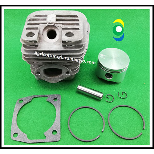 Kit Cilindro Pistone Fascia Elastiche Segmenti Guarnizione Motore Motosega OleoMac GSH510 Efco MTH5100 ricambio agricolturagiardinaggio.com 50310257