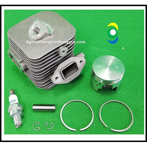 Kit Cilindro Pistone Motosega Active 39.39 40.40 Ibea 3900 4000 ricambi agricolturagiardinaggio.com 36148