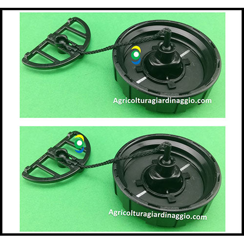 Kit Tappi Serbatoio Miscela Olio Catena Motosega Stihl 017 018 MS170 MS180 ricambio agricolturagiardinaggio.com tappo