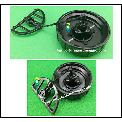 Kit Tappi Serbatoio Miscela Olio Catena Motosega Stihl 019 MS190 ricambio agricolturagiardinaggio.com tappo