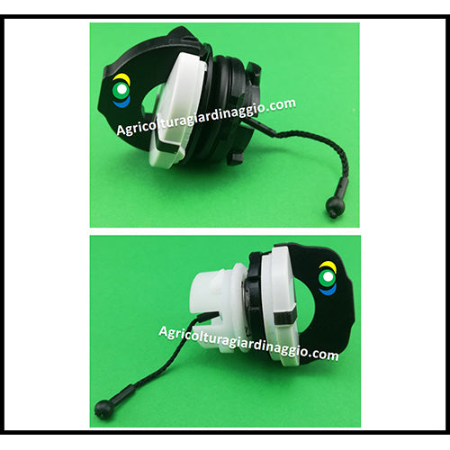 Kit Tappi Serbatoio Miscela Olio Catena Motosega Stihl MS150 MS151 MS201 ricambio agricolturagiardinaggio.com tappo