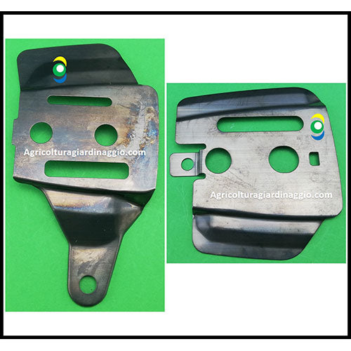 Lamierino Protezione Lamiera Protettiva Serbatoio Carter Copricatena Motosega Echo CS2510 CS2511 DCS2500 Shindaiwa 250TS 251TS ricambio agricolturagiardinaggio.com Lamella