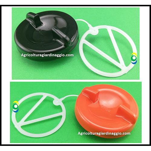 Tappi Serbatoio Miscela Olio Catena Motosega Echo CS2510 CS2511 Shindaiwa 251T 250T ricambi agricolturagiardinaggio.com tappo