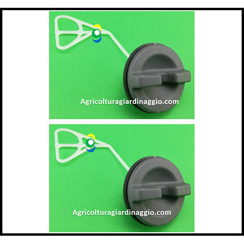 Tappi Serbatoio Miscela Olio Catena Motosega Zenoah G2500 G250 G310 G3100 G3200 ricambi agricolturagiardinaggio.com tappo