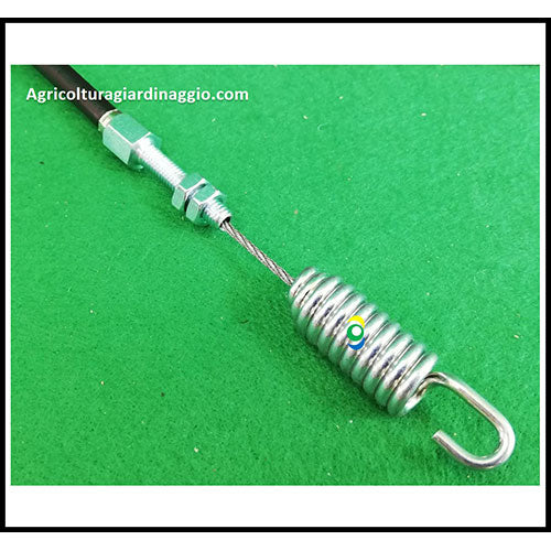 Cavo Filo Guaina Innesto Rotore Apparato Taglio Coltelli Trincia Semovente MGM Lampacrescia TTR786 Ginko TT786 trinciaerba ricambio 250073