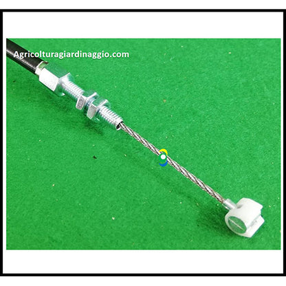 Cavo Filo Guaina Innesto Rotore Apparato Taglio Coltelli Trincia Semovente MGM Lampacrescia TTR790 Ginko TT790 trinciaerba ricambio 250114