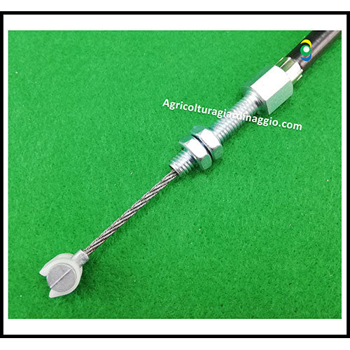 Cavo Filo Guaina Innesto Trazione Avanzamanto Ruote Apparato Rotore Taglio Coltelli Trincia Semovente MGM Lampacrescia TTR680 Ginko TT680 ricambio 250066