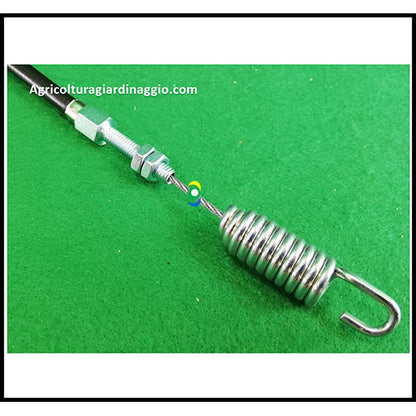 Cavo Filo Guaina Innesto Trazione Avanzamanto Ruote Trincia Semovente MGM Lampacrescia TTR686 Ginko TT686 trinciaerba ricambio 250074