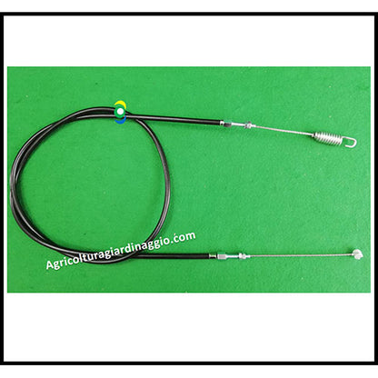 Cavo Filo Guaina Innesto Trazione Avanzamanto Ruote Trincia Semovente MGM Lampacrescia TTR783 Ginko TT783 trinciaerba ricambi 250074