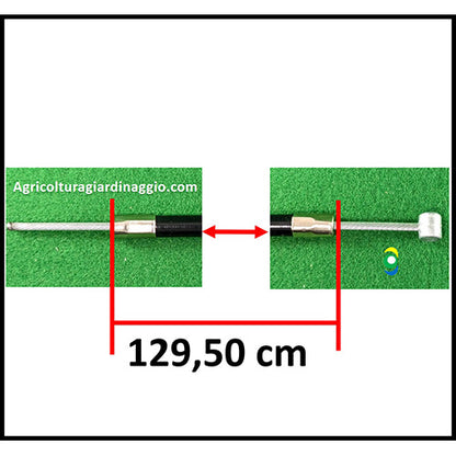 Cavo Filo Guaina Sbloccaggio Bloccaggio Ruote Freni Sterzare Trincia Nibbi NTS65 Bertolini BTS65 ricambi agricolturagiardinaggio.com 68240041R