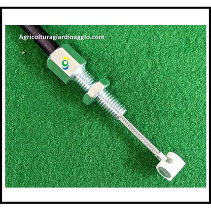 Cavo Filo Guaina Sbloccaggio Bloccaggio Ruote Freni Sterzare Trincia OleoMac WB100 Efco DR100 ricambi agricolturagiardinaggio.com 68270103R
