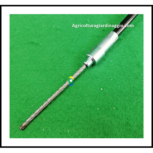 Cavo Filo Guaina per Sterzare Girare Trincia Semovente MGM Lampacrescia TTR686 Ginko TT686 trinciaerba ricambio 250072