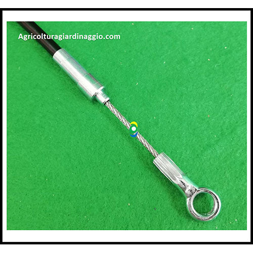 Cavo Filo Guaina per Sterzare Girare Trincia Semovente MGM Lampacrescia TTR783 Ginko TT783 trinciaerba ricambio 250098