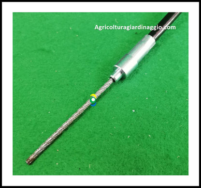 Cavo Filo Guaina per Sterzare Girare Trincia Semovente MGM Lampacrescia TTR580S Ginko TT580S trinciaerba ricambio 250072