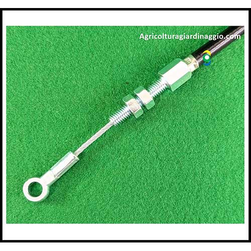 Filo Cavo Guaina Innesto Attivazione Trazione Avanzamento Ruote Trincia BlueBird FM600 ricambio agricolturagiardinaggio.com 0812A.45.111 trinciaerba trinciasarmenti