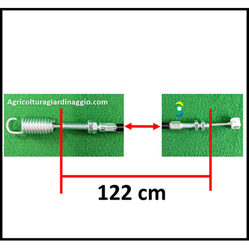 Filo Cavo Guaina Innesto Avanzamento Trazione Trincia Nibbi NTS100 Bertolini BTS100 ricambio agricolturagiardinaggio.com 68270105R