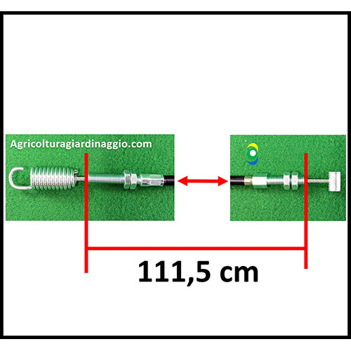 Filo Cavo Guaina Innesto Avanzamento Trazione Trincia Nibbi NTS50 Bertolini BTS50 ricambi LCVERDE.com 68240090AR
