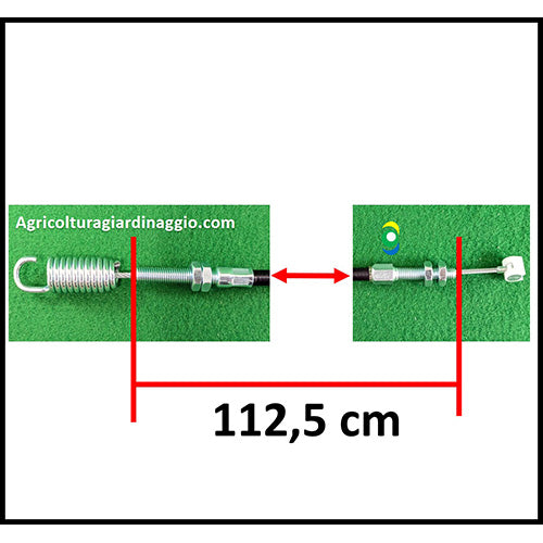 Filo Cavo Guaina Innesto Rotore Coltelli Trincia OleoMac WB100 Efco DR100 ricambio agricolturagiardinaggio.com 68270102r