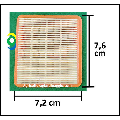 Filtro Aria Carta Stihl Decespugliatore FS235 FS89 FS91 FS111 FS131 FR 131 Potatore HT103 HT133 HT135 HT105 ricambi agricolturagiardinaggio.com 41801410300