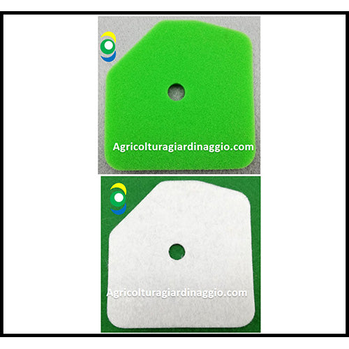 Filtro Aria Spugna Prefiltro Feltro Decespugliatore Blue Bird ricambi agriocolturagiardinaggio.com 333470 P45 P55 P60