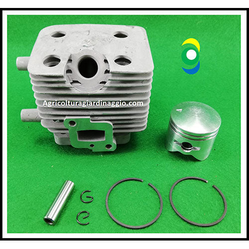 Kit Cilindro Pistone Fascia Elastiche Segmenti Guarnizione Motore Decespugliatore Active 2.8 Ibea 28 ricambi agricolturagiardinaggio.com 25274