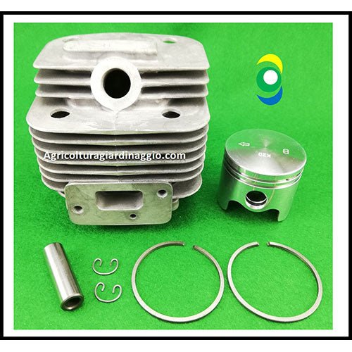 Kit Cilindro Pistone Fascia Elastiche Segmenti Guarnizione Motore Decespugliatore Active 3.5 ricambi agricolturagiardinaggio.com 20895