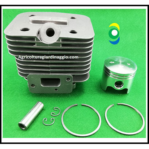 Kit Cilindro Pistone Fascia Elastiche Segmenti Guarnizione Motore Decespugliatore Active 4.0 Ibea 40 ricambi agricolturagiardinaggio.com 24473