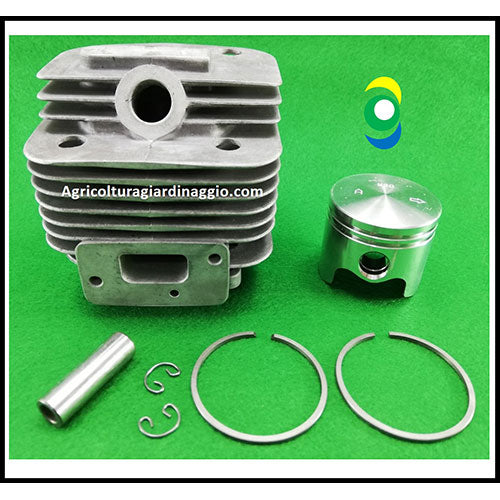 Kit Cilindro Pistone Fascia Elastiche Segmenti Guarnizione Motore Decespugliatore Active 4.0 ricambi agricolturagiardinaggio.com 20661