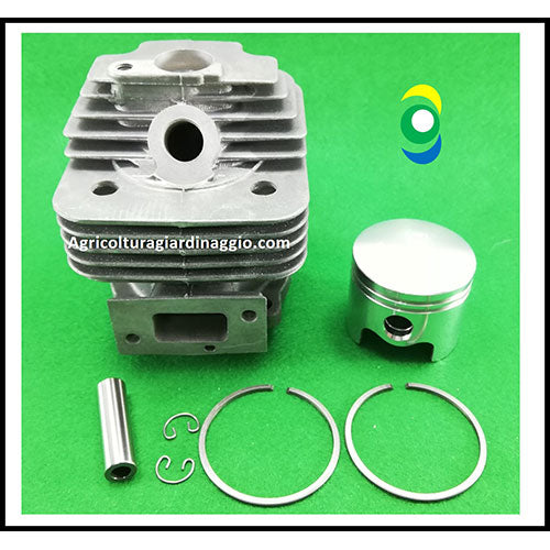 Kit Cilindro Pistone Fascia Elastiche Segmenti Guarnizione Motore Decespugliatore Active 4.5 ricambi agricolturagiardinaggio.com 20012