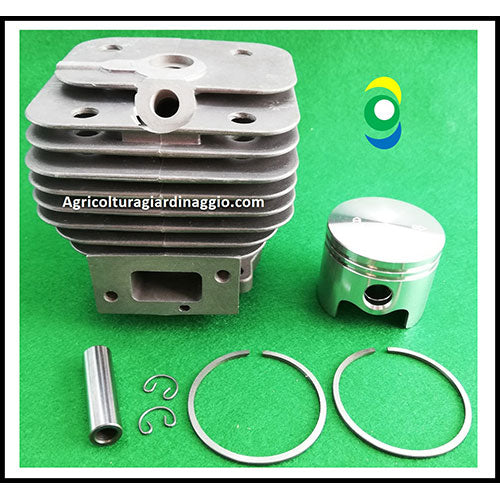 Kit Cilindro Pistone Fascia Elastiche Segmenti Guarnizione Motore Decespugliatore Active 5.5 5.4 Ibea 55 ricambi agricolturagiardinaggio.com 24475