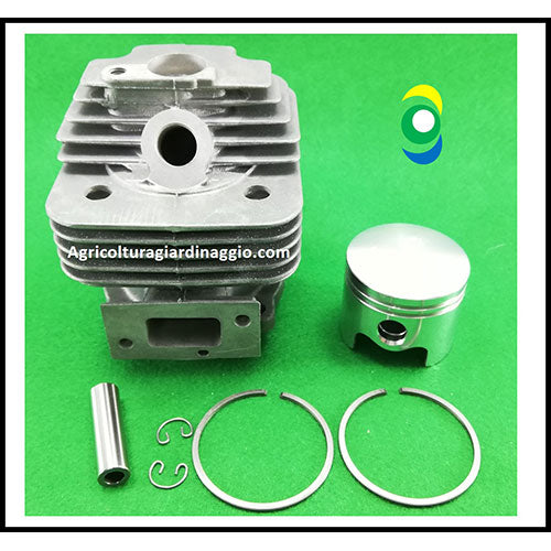 Kit Cilindro Pistone Fascia Elastiche Segmenti Guarnizione Motore Decespugliatore Active 5.5 ricambi agricolturagiardinaggio.com 20013