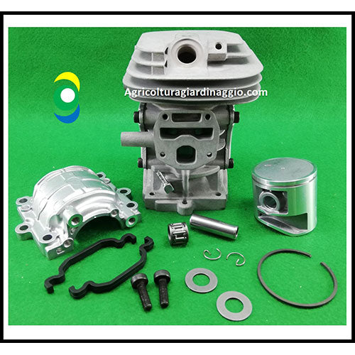Kit Cilindro Pistone Fascia Elastiche Segmenti Guarnizione Motore Motosega Echo CS4510 Shindaiwa 451T ricambi agricolturagiardinaggio P100004570 P100004580.com