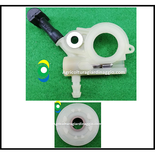 Kit Pompa Olio Vite Senza Fine Ingranaggio Lubrificazione Catena Motosega Stihl MS192 ricambi agricolturagiardinaggio.com 11376403202