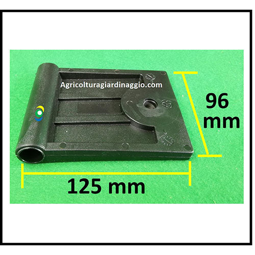 Placchetta Bandella Bandellina Protettiva Protezione Anteriore Frontale Trincia Erba Trinciasarmenti Active AC642 Ibea IB642 ricambi LCVERDE.com PTF068200 Trinciaerba