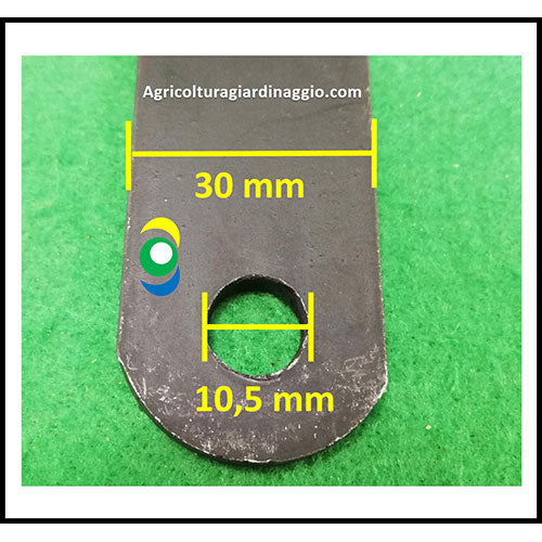 Serie 20 Coltelli Lama Y Trincia Sarmenti Erba Semovente Meccanica Benassi TR500 ricambi agricolturagiardinaggio.com coltello