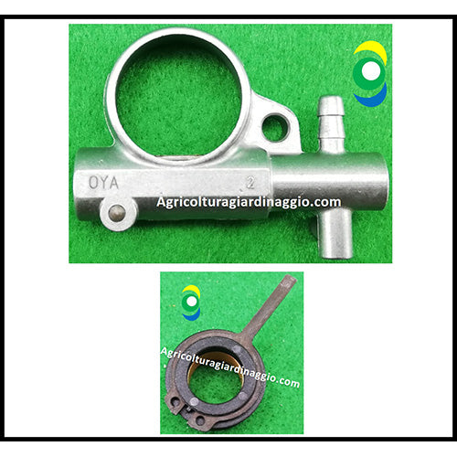 kit pompa olio vite senza fine ingranaggio lubrificazione catena motosega OleoMac Gst250 Efco Mtt2500 ricambi agricolturagiardinaggio.com 50290192R